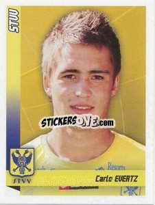 Sticker Evertz - Football Belgium 2010-2011 - Panini