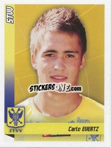 Figurina Evertz - Football Belgium 2010-2011 - Panini