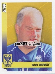 Sticker Brepoels(Entraineur) - Football Belgium 2010-2011 - Panini