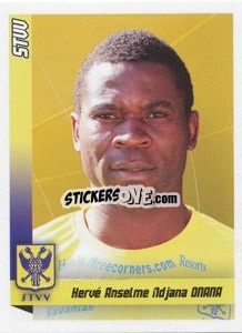 Sticker Onana - Football Belgium 2010-2011 n. 389 - Panini