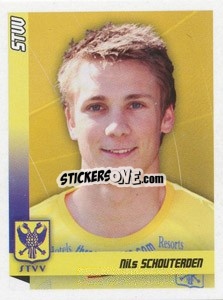 Sticker Schouterden - Football Belgium 2010-2011 n. 390 - Panini