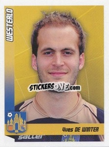 Sticker De Winter - Football Belgium 2010-2011 n. 393 - Panini
