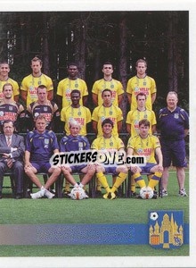 Figurina Equipe - Football Belgium 2010-2011 - Panini