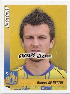 Sticker De Petter - Football Belgium 2010-2011 - Panini