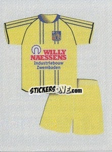 Sticker Team kit(out) - Football Belgium 2010-2011 - Panini