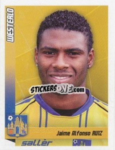 Sticker Jaime Alfonso Ruiz - Football Belgium 2010-2011 n. 417 - Panini