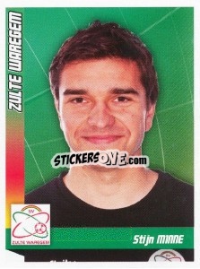 Sticker Minne - Football Belgium 2010-2011 n. 422 - Panini