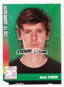 Cromo D'Haene - Football Belgium 2010-2011 n. 428 - Panini