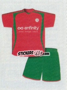 Sticker Team kit(in) - Football Belgium 2010-2011 n. 436 - Panini
