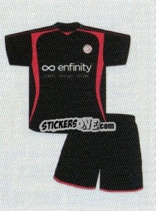 Cromo Team kit(out) - Football Belgium 2010-2011 - Panini