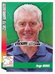 Sticker Broos(Entraineur) - Football Belgium 2010-2011 - Panini