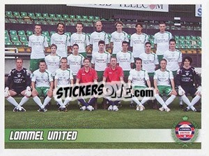 Sticker Lommel United (Team) - Football Belgium 2010-2011 - Panini