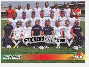Sticker Oostende (Team) - Football Belgium 2010-2011 - Panini