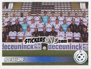 Figurina Roeselare (Team) - Football Belgium 2010-2011 n. 470 - Panini