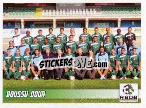 Figurina FC Tournai (Team) - Football Belgium 2010-2011 - Panini