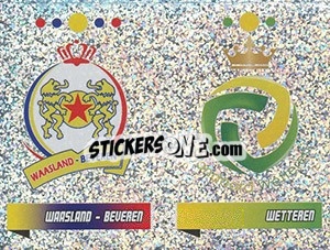 Sticker Waasland-Beveren (Embleem) - Football Belgium 2010-2011 - Panini