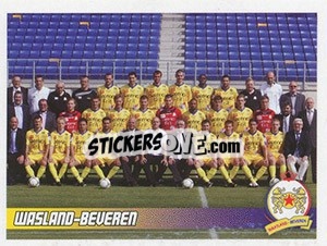 Cromo Waasland-Beveren (Team) - Football Belgium 2010-2011 - Panini
