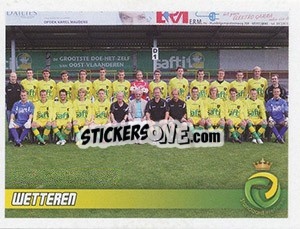 Sticker Wetteren (Team) - Football Belgium 2010-2011 - Panini