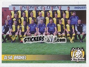 Figurina Olsa Brakel (Team) - Football Belgium 2010-2011 - Panini