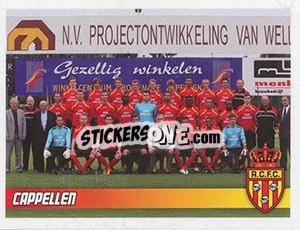Sticker Cappelen FC (Team) - Football Belgium 2010-2011 - Panini
