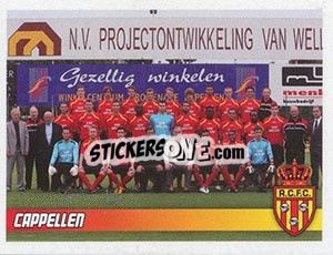 Sticker Cappelen FC (Team) - Football Belgium 2010-2011 n. 492 - Panini