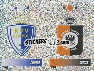 Sticker Coxyde (Embleem) - Football Belgium 2010-2011 n. 493 - Panini
