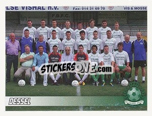 Figurina Dessel Sport (Team) - Football Belgium 2010-2011 n. 498 - Panini