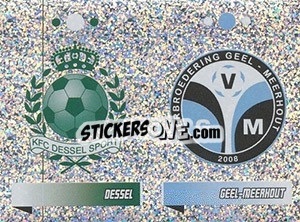 Sticker Geel-Meerhout (Embleem) - Football Belgium 2010-2011 n. 499 - Panini