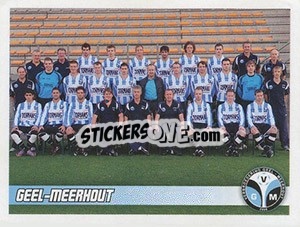Sticker Geel-Meerhout (Team) - Football Belgium 2010-2011 - Panini