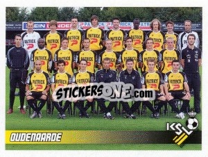 Sticker Oudenaarde (Team) - Football Belgium 2010-2011 - Panini