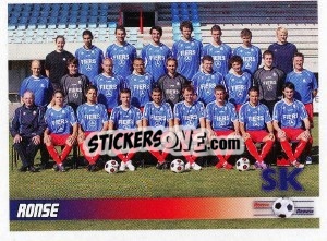 Sticker Ronse(Team) - Football Belgium 2010-2011 - Panini