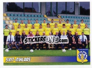 Sticker Sint-Niklaas (Team) - Football Belgium 2010-2011 - Panini