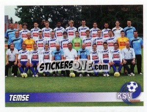 Sticker Temse (Team) - Football Belgium 2010-2011 - Panini