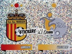 Sticker Waregem(Embleem) - Football Belgium 2010-2011 - Panini