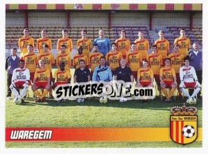 Cromo Waregem(Team) - Football Belgium 2010-2011 - Panini