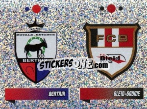 Sticker Bertrix (Embleem) - Football Belgium 2010-2011 - Panini