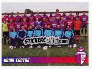 Sticker Union Centre (Team) - Football Belgium 2010-2011 - Panini