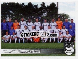 Figurina Charleroi-Marchienne (Team) - Football Belgium 2010-2011 n. 530 - Panini