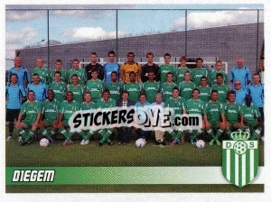 Sticker Diegem(Team) - Football Belgium 2010-2011 - Panini