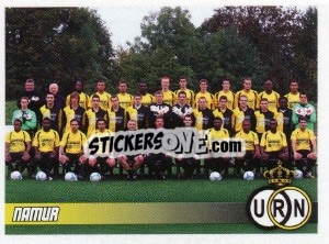 Cromo Namur (Team) - Football Belgium 2010-2011 - Panini