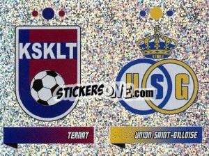 Sticker Union Saint-Gilloise (Embleem) - Football Belgium 2010-2011 - Panini