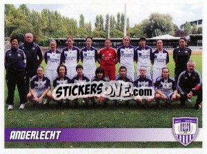 Figurina Anderlecht (Team) - Football Belgium 2010-2011 n. 558 - Panini
