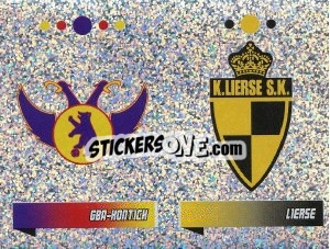Sticker GBA-Kontich(Embleem) - Football Belgium 2010-2011 - Panini