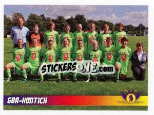 Cromo GBA-Kontich(Team) - Football Belgium 2010-2011 - Panini