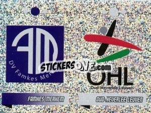 Sticker Famkes Merkem(Embleem) - Football Belgium 2010-2011 n. 565 - Panini