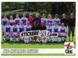 Sticker Oud-Heverlee Leuven(Team) - Football Belgium 2010-2011 - Panini