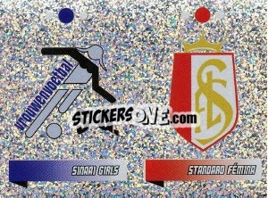 Sticker Sinaai Girls (Embleem) - Football Belgium 2010-2011 n. 569 - Panini