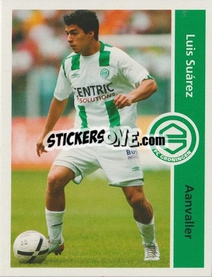 Sticker Luis Suárez - Eredivisie 2006-2007 n. 93 - Plus
