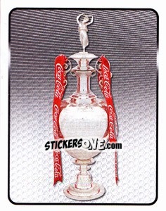 Figurina League Trophy - Coca-Cola Championship 2009-2010 - Panini