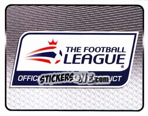 Sticker Football League Logo - Coca-Cola Championship 2009-2010 n. 2 - Panini